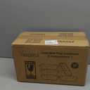 VERONES 5 Pack 36 OZ Glass Meal Prep Containers, Airtight Glass Lunch Containers Set, Glass Food Storage Containers with Lids,Exclusive of BPA, for Microwave, Oven, Freezer & Dishwasher Friendly,Grey