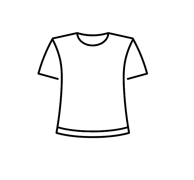 Women's T-Shirt, Black Color, Size 3XL