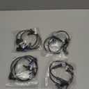 4PCS ABS Wheel Speed Sensor Front & Rear, Left & Right Compatible with 2007-2014 Chevy Silverado 1500/Avalanche/Suburban 1500/Tahoe, GMC Yukon/Yukon XL 1500, Cadillac Escalade Replace 15229012 ALS1464