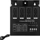 GMKYH Dmx Dimmer Pack, 4 Channel Dmx512 Dimmer Pack， Lighting Controller, Dimmer Pack Suitable for Stage Lighting Control