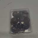 Furniture Glides Sliders-Furnigear PTFE (Teflon) Chair Leg Movers Sliders for Carpet and Hardwood Surface - Move Your Furniture Easily & Safely - Best Floor Protector (1-1/4", Brown-24pack)