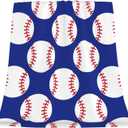 Baseball Navy Blue Cute Ball Throw Blanket Soft Bed Bedding Warm Cozy Plush Flannel Fleece Blankets Gifts for Kids Boys Teens, Sofa Couch Bedroom Home Decor, 50"x40"