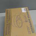 Automatic Dog Water Bowl Dispenser Patented 70OZ Water Dispenser for Dogs 2L Water Bowl Fit 3/4in GHT Male Faucet Outdoor Automatic Water Bowl Include Automatic Water Fill Valve Adapter 5ft Water Hose