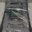 UPSKY 2-in-1 Elevated Dog Bowls Slow Feeder, 4 Height Adjustable Raised Bowl Stand, No Spill Dog Water Bowls, Anti-Slip Food and Water Bowls for Small Medium Dogs(Not Include Stainless Steel Bowl)