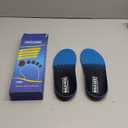 Inserts Relieve Plantar Fasciitis - Flat Feet Insoles Arch Supports, Orthotic Insoles for Foot Pain Arch Pain Reduce Muscle Fatigue Absorb Shock (Mens 5-5 1/2 | Womens 7-7 1/2) (Blue)