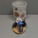 Hortsun Pressed Flower Lamp Vintage Table Small Lamp Cottagecore Decor Boho Night Light Decorative Rustic Night Light for Bedroom, Living Room or Office, Valentine Gift for Women(Modern Style)