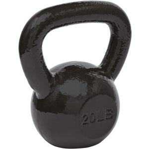 Amazon Basics Cast Iron Kettlebell 20lb