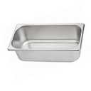 Kitchen Metal Food Pan 2pc 10,5×11,5×5,5in