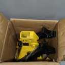 YELLOW JACKET Car Jack Stands 3 Ton with Double Locking and Large Foot Base for Lifting SUVS, Heavy Duty Steel, 6600 lb Capacity, 1 Pair, Yellow