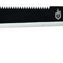 Gerber Gear Gator Machete 25" with Plain Edge Blade and Saw, Gator Grip and Protective Sheath for Gardening, Survival, Hunting, Camping and Bushcraft, Black