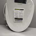 Bidet Toilet Seat with Warm Water Wash, Air Dryer, Heated Seat, Remote Control, LED Display, Self-Cleaning Nozzle, Night Light & Multiple Cleaning Modes (Elongated)