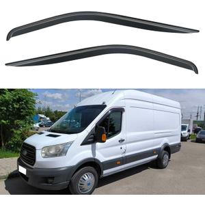 Window Visors Rain Guards Shield for Ford Transit 2014-2025, Out-Channel Window Vent Wind Deflectors Visors Shades for 14-25 Transit