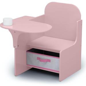 Delta Children MySize Chair Desk with Storage Bin - Greenguard Gold Certified, Dusty Rose Delta Children MySize Chair Desk with Storage Bin - Greenguard Gold Certified, Dusty Rose