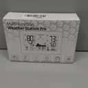 Weather Station Wireless Indoor Outdoor Thermometer with 3 Remote Sensors and Color Display Atomic Clock, Weather Thermometer Forecast Station with Sunrise Sunset Time and Tide Level