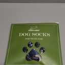 EXPAWLORER Anti-Slip Dog Socks-Double Sides Grips Traction Control on Hardwood Floor,Dog Shoes for Hot/Cold Pavement,Best Paw Protector,Prevents Licking,for Puppy Small Medium Large Senior Dogs (Small (6 Count), Blue)