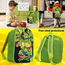 Get Trend Teenage Mutant Ninja Turtles Mini Backpack Kids Toddlers 12x9 Rucksack Kindergarten Bag Preschool Sports Backpacks 3+ Gifts for Kids (Green TMNT)
