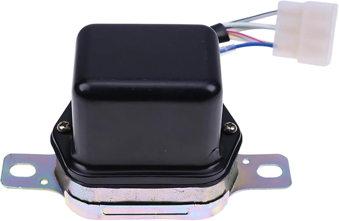 FridayParts Replacement 12V Voltage Regulator 026000-2121 70000-65398 0260002121 7000065398 Compatible for Kubota L175 L185 L225 L245 Ford 1100 1101 1200 1300 1979-82 Tractor