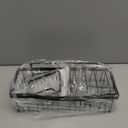 EUDELE Adhesive Shower Caddy, 5 Pack Rustproof Stainless Steel Bath Organizers With Large Capacity, No Drilling Shelves for Bathroom Storage & Home Decor (XL size, Black)