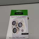Kate Spade New York Iphone 15 Pro/Iphone 15 Pro Max Camera Lens Protector With Aluminum Rings - Crystal