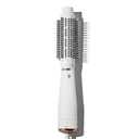 T3 AireBrush One Step Smoothing and Volumizing Hair Blow Dryer Brush, for Fast Drying and Styling with Multiple Heat and Speed Settings, Ceramic and Cool Shot (Round 2.5 Inch, White/Rose Gold)