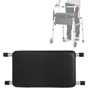 Walker Rest Seat for Attachable Seat Folding Walker, Maximum Weight Capacity of 250 Pounds, Adjustable Range:20"~24" (B)