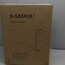 G-SAFAVA 62.5" Wood Floor Lamp for Living Room Gold with Foot Switch Arc Standing Tall Lamps for Bedroom Mid Century Modern Corner Floor Lamps for Office Nursery Industrial Reading Light Room Lamp - Amazon.com