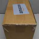 XPCARE 100Pack Brown Paper Bags 8x4.5x10 Inch, Plain Medium Paper Bags with Handles Bulk, Kraft Paper Gift Bag, Retail, Party, Shopping, Favor Bag