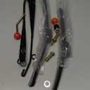 UTV Wiper Kit Hand Operated Manual Windshield Wiper Kit Compatible with Polaris Ranger RZR Can Am Maverick X3 Commander Defender Pioneer Golf Cart-2 Pack