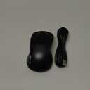 TECKNET Rechargeable Bluetooth Mouse, [ USB + BT5.0 + BT3.0 ] Wireless Mouse, Ergonomic Design, Silent Click, 6-Level 4800 DPI Wireless Mice, 3-Device Switching for Laptop, Computer, MacBookBlack