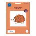 Hedgehog Felt & Fabric Poke DIY Kit Pack Of 2