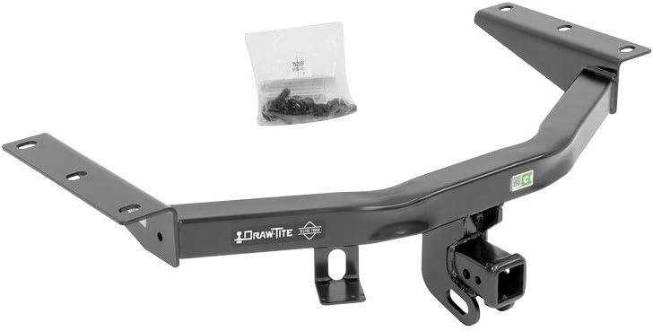 Draw-Tite 75225 Class 4 Trailer Hitch, 2 Inch Square Receiver, Compatible with 2014-2020 Acura MDX, 2016-2022 Honda Pilot.
