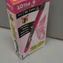 PILOT G2 Premium Pink Ribbon Retractable Gel Roller Ball Pen, Fine Point, Black Ink, 12Pack (31332)