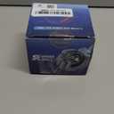 Wrist Training Ball, self-Starting gyro Forearm Exerciser Power Ball and Finger Slide Combination Pack for strengthening arms, Fingers, Bones and Muscles. (Black without LED light combination)