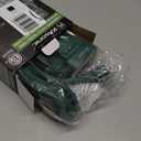 K KASONIC Outdoor Power Stake, Kasonic 6-Outlet 9 ft Extension Cord Power Strip, Double Sided with Weatherproof Safety Flip Covers, ETL Certified Multi-Outlets (Outdoor) (Green)