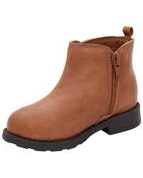 Carter's Toddler Heart Buckle Boots, Size 5 