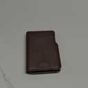 Wallet for Men Wallet with Slim Pop Up Card Holder 9-13 Cards, Bifold Minimalist Smart Wallet RFID Blocking Credit Card Holder with ID Window & Stretchable Cash Slot (Purple Brown)