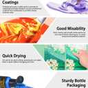 Colorful Acrylic Leather Paint Set, 36 Colors Leather Paint for Shoes| Leather Accessories | Premium Shoe Paint Kit for Sneakers | Bags | Purses | Waterproof, Flexible, Long-Lasting Sneaker Paint Kits