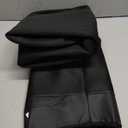 Skechers Car Seat Covers, Work Leather Seat Covers 5-Times Stronger Built-in Webbing, Oxford Fabric Front Seat Cover, Airbag Compatible, Automotive Comfort for Cars, Trucks, SUVs,Black