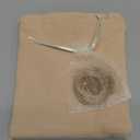 Socomi Cloth Napkins Champagne Valentine's Day Washable Reusable Bulk Linen Cotton Napkins Set of 10 17"x17" for Wedding Party Bridal Baby Shower Birthday Dining Table Decorations