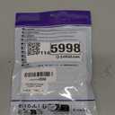 VCE 25-Pack UL Listed Cat6 RJ45 Pass Through Connectors, 10Gbps Unshielded Ethernet Modular Plugs, Gold Plated 8P8C Cat 6 Ends for 23-26AWG Solid or Stranded UTP Network Cable Support PoE (Transparent)