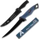 7 Blade Fishing Filet Knife Razor Sharp Din 1.4116 German Stainless Steel Fishing Fillet Knife, Ergonomic Non-Slip Handles, Easy-Clean Blade Knives for Fileting, Boning & Fishing