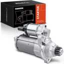 A-Premium Starter Motor Compatible with Volkswagen Jetta 2013-2018, Beetle 2013-2017, Golf 2015-2018, Passat 2014-2020, GTI 2015-2018, Atlas, 1.4L 1.8L 2.0L, 12V 1.1KW 13T CW, Replace# 02M-911-024R