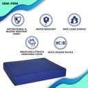 NYOrtho Wheelchair Seat Cushion Firm, Non-Slip, Water-Resistant Seat Pressure Relief Ideal for Wheelchairs, Office Chairs, and Car Seats 16" x 16" x 2"