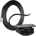 Universal Bass Control Knob, 3.5m/11.48ft Bass Volume Knob with Extension Cable for Car Amplifier