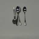 Wesdxc56 Demitasse Espresso Spoons, Mini Coffee Spoon, 4.7 Inches Stainless Steel Small Spoons for Dessert, Set of 6 (Silver)