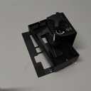 Anti Theft Ring Doorbell Mount - Renter Friendly Ring Doorbell Holder for Apartment Door - All Metal Ring Door Bracket Blink Doorbell Mount No Drill (Frosted Black)