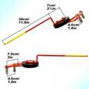 Deck Board Straightener Tool - Heavy Duty Rebar Bender for Wood Alignment, No Hammering Needed, Professional Deck Installation Kit