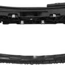 ALMULOO Radiator Support Compatible with 2015 2016 2017 2018 Audi Q3 Quattro Replacement for AU1225135 8U0805594F Black Plastic(PP)