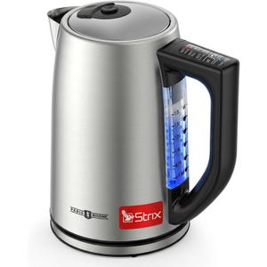 Electric Tea Kettle, PARIS RHNE 6 Precise Temperature Presets 1.7L Stainless Steel Electric Kettle Temperature Control,1500W Fast Boiling Hot Water for Oolong & Green Tea with Strix Control