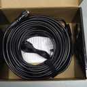 49.2 Feet Inspection Endoscope Camera with Light, 1080P HD Borescope Camera with Light, 4.3" IPS Screen, IP67 Waterproof Sewer Borescope, 49.2Ft Semi-Rigid Cord Drain Pipe Endoscope Cool Gadgets Tool